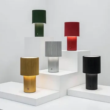 Iluma tragbare Tischlampe - Rot - Herstal