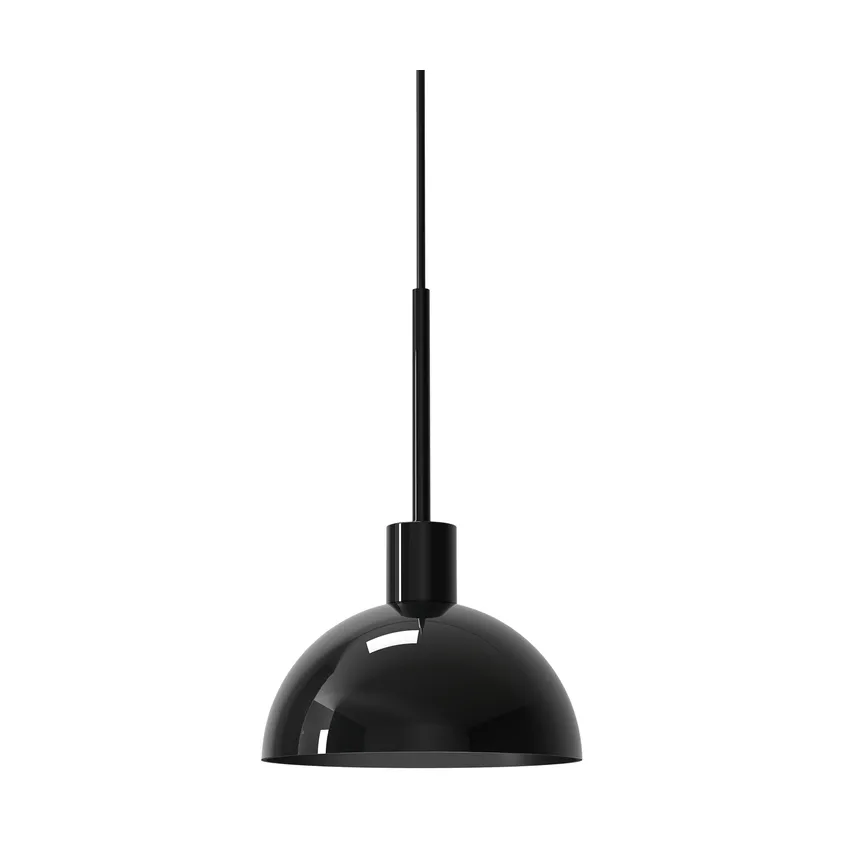 Vienda Pendelleuchte, Glänzend Schwarz Herstal