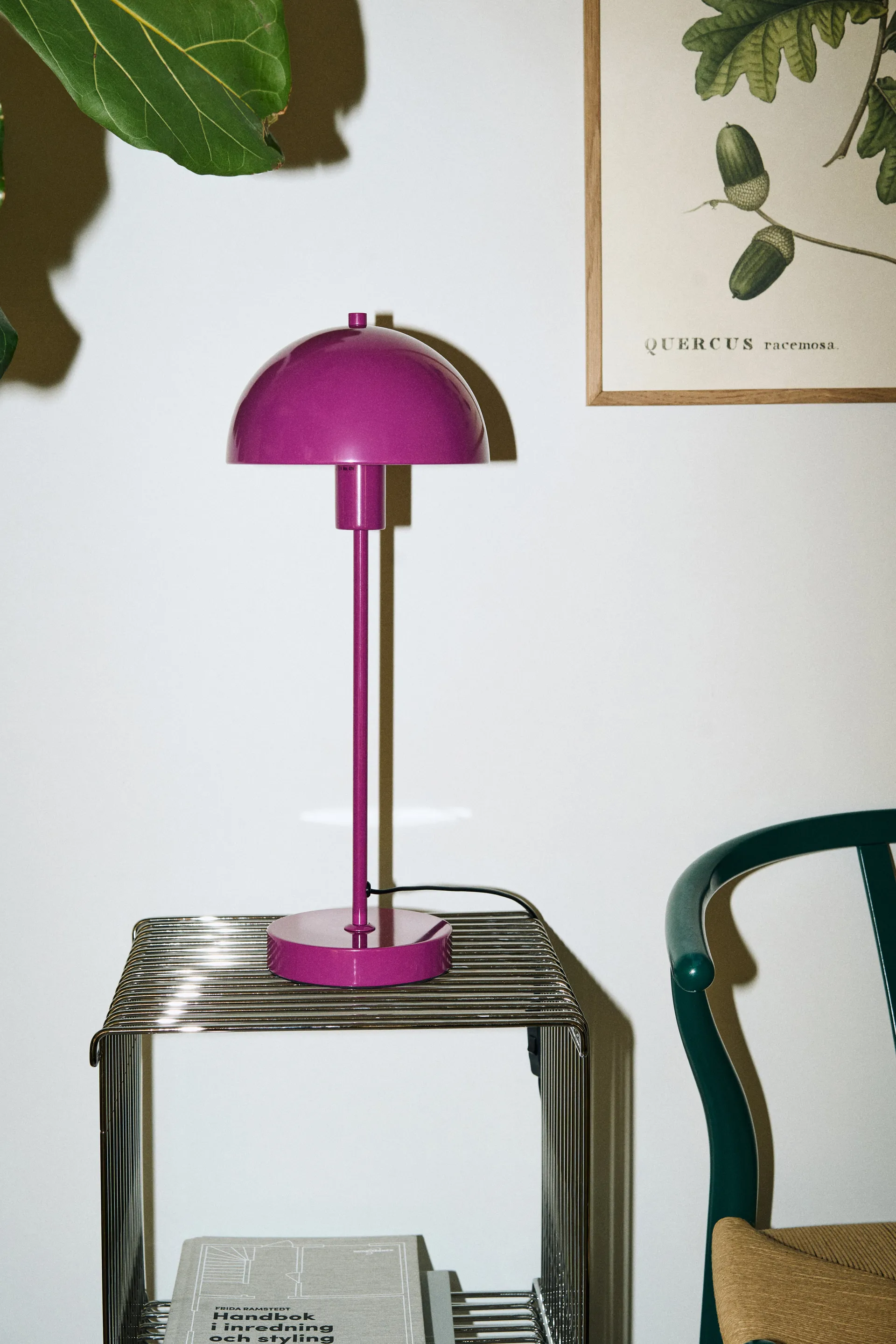 Vienda Tischleuchte, Dragon purple Herstal