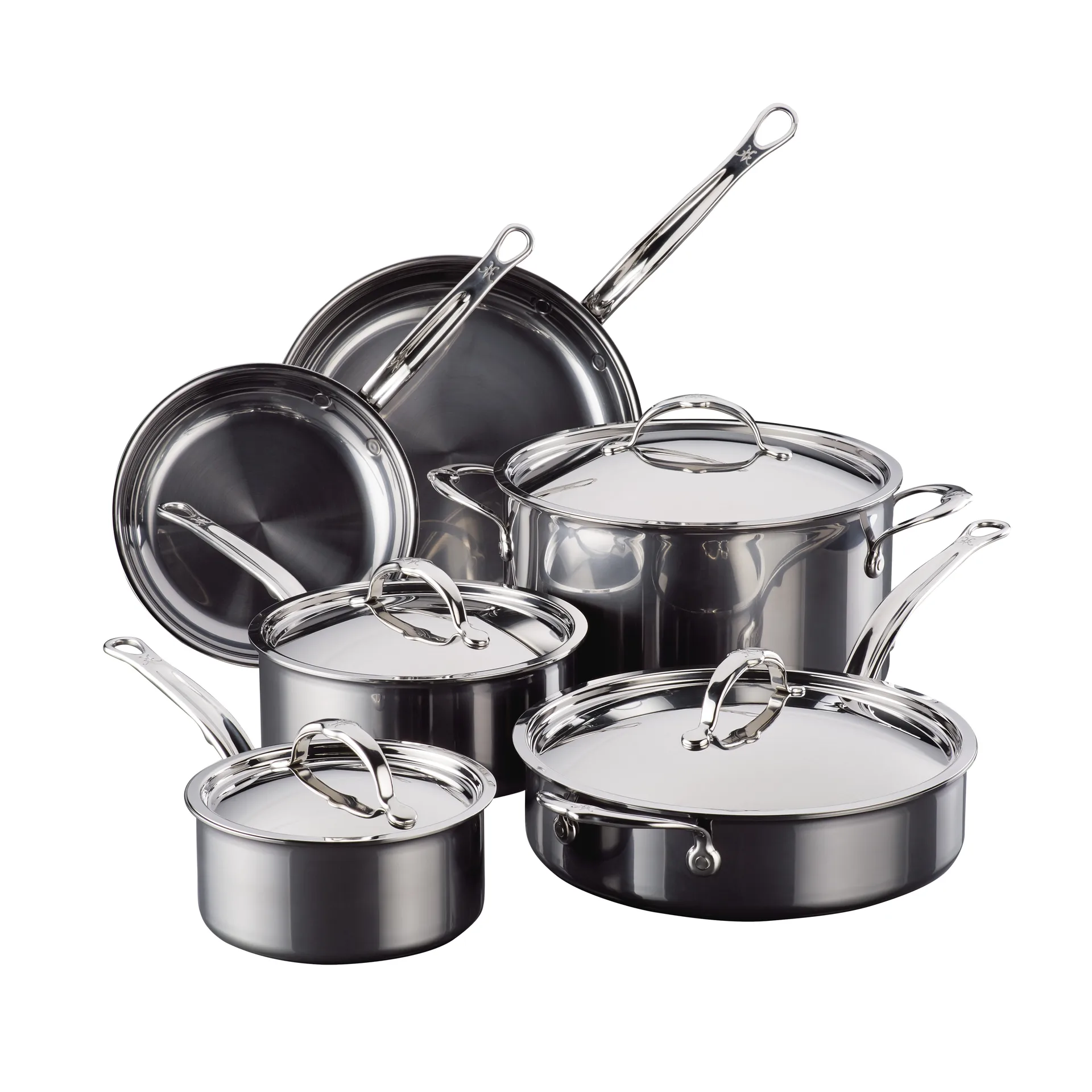 Hestan Nanobond Topf- und Pfannenset, 10-teilig Hestan