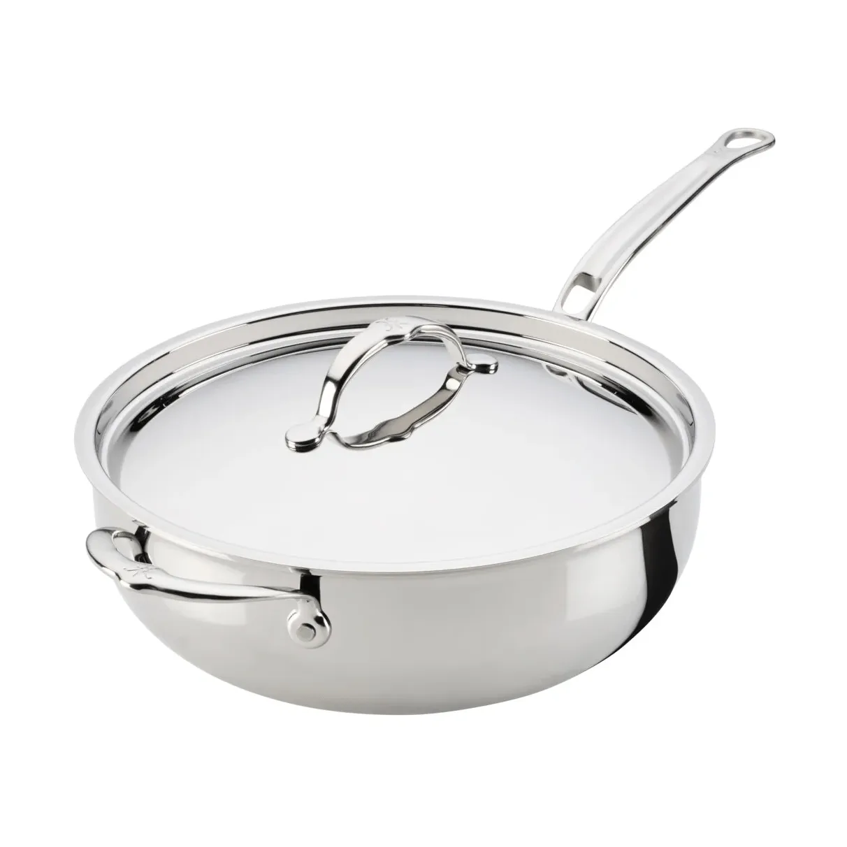 Hestan ProBond Luxe Allroundpfanne mit Deckel, Edelstahl, Hilfsgriff Hestan