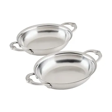 Hestan Provisions ovale Auflaufform - Mini, offen, 2-teilig, 17 cm - Hestan