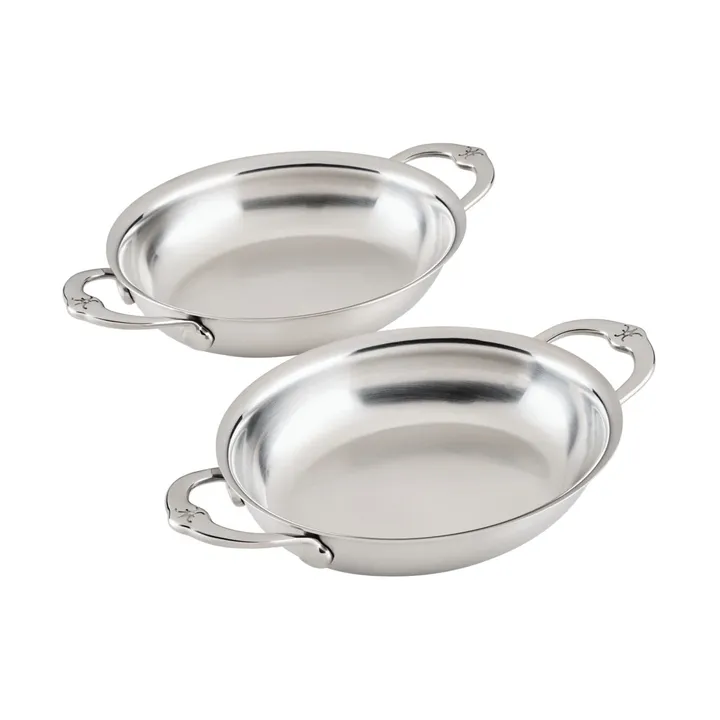Hestan Provisions ovale Auflaufform - Mini, offen, 2-teilig, 17 cm - Hestan