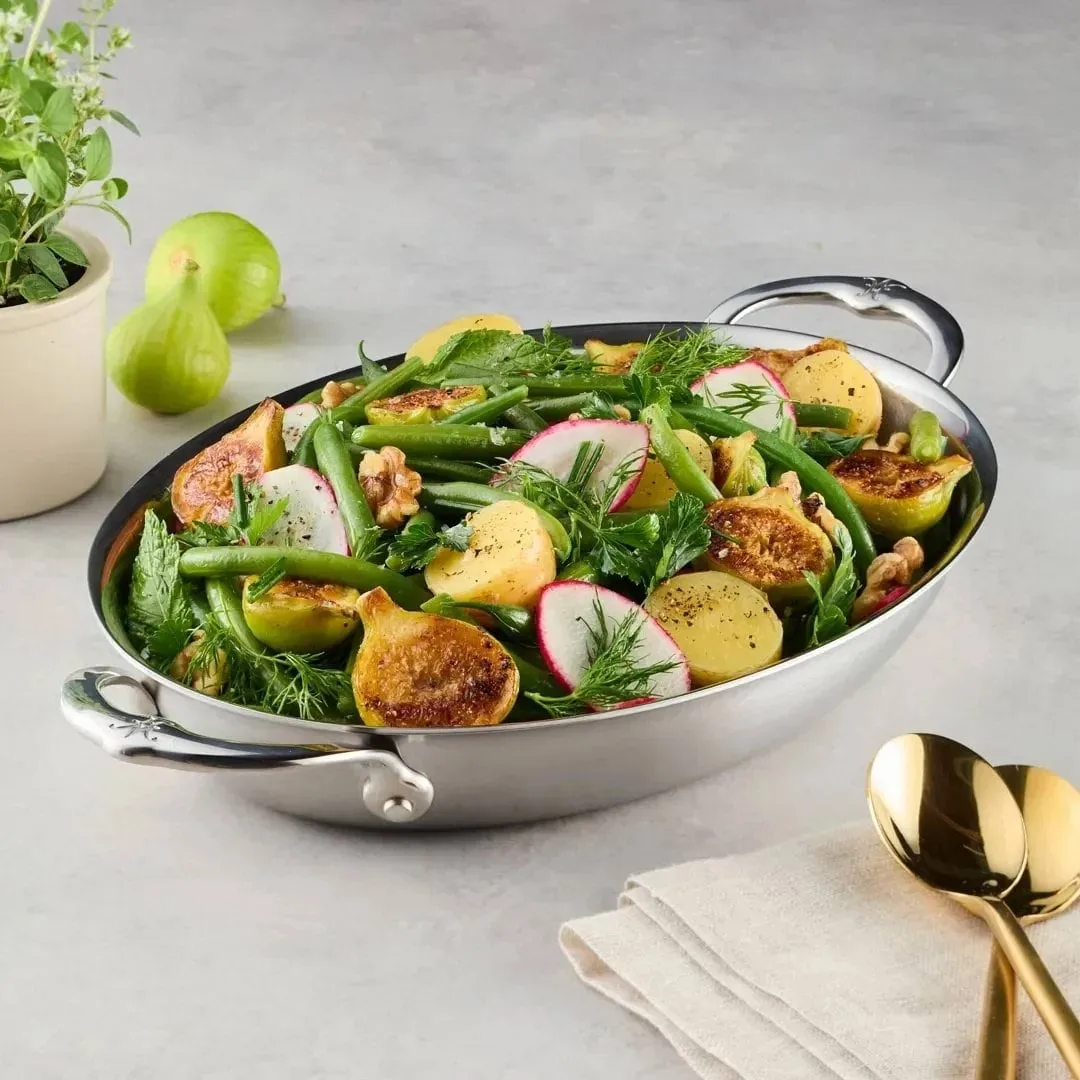 Hestan Provisions ovale Auflaufform, Offen, 30x21 cm Hestan