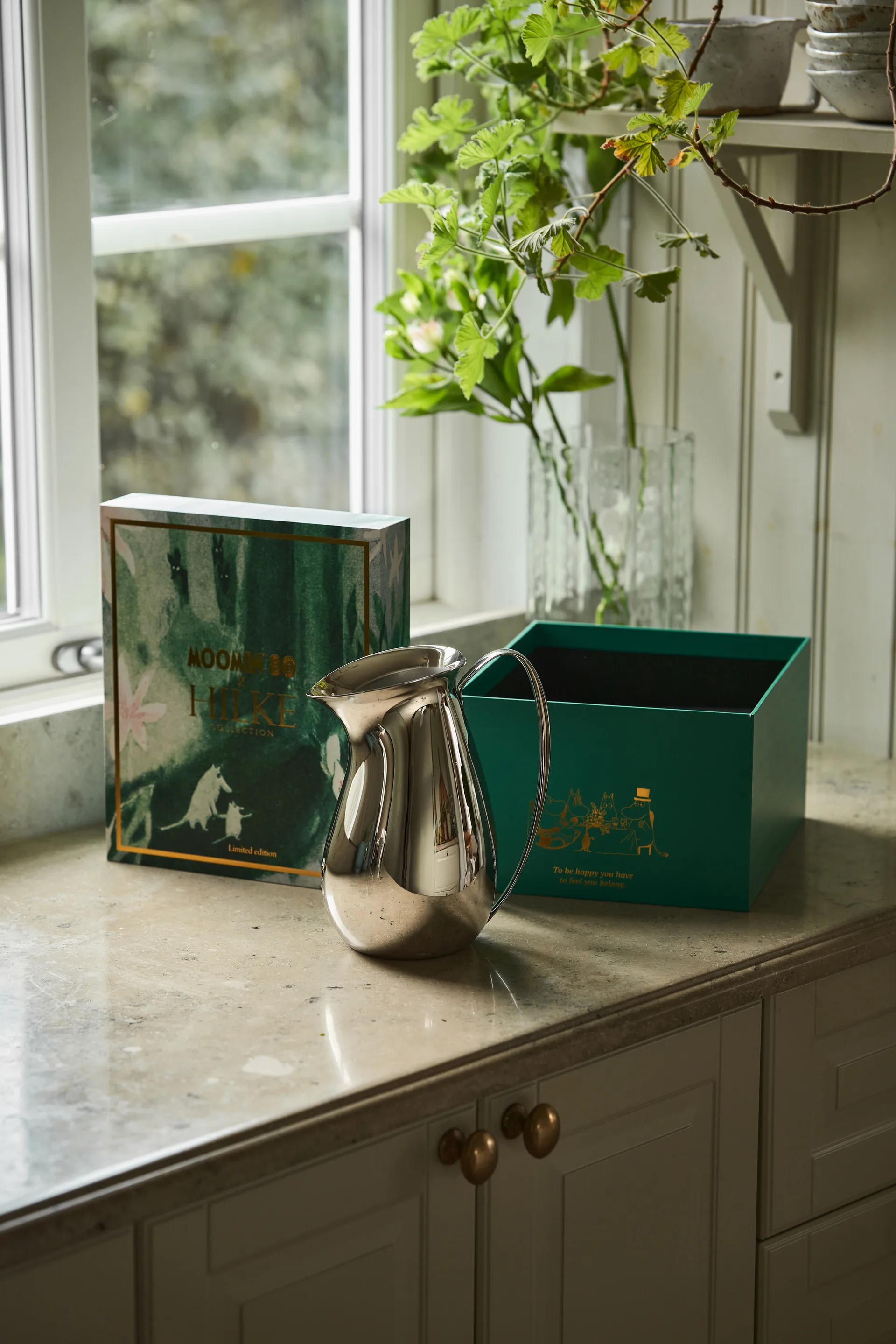 Hilke X Mumin Kanne 1,5 L, Edelstahl
 Hilke Collection