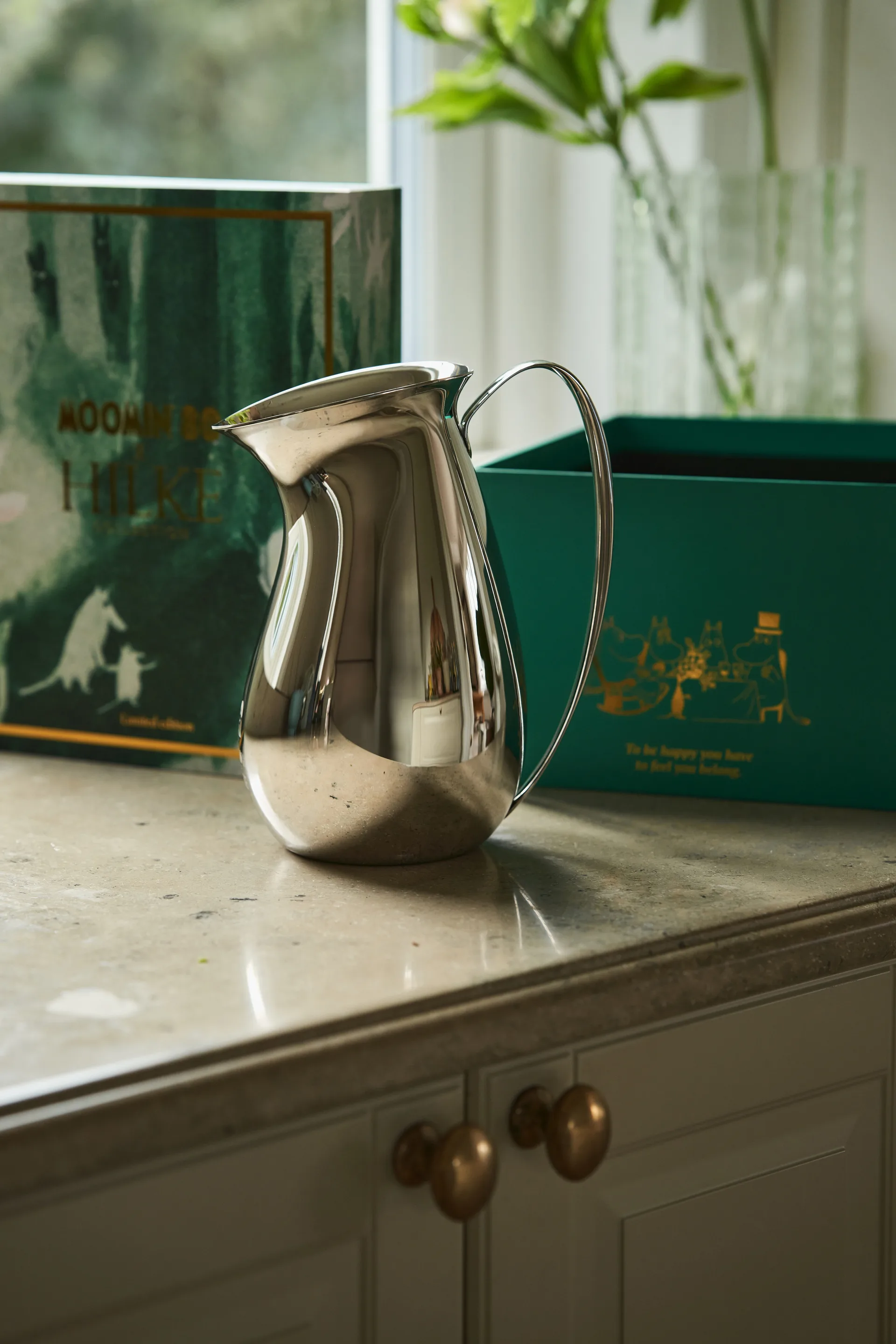 Hilke X Mumin Kanne 1,5 L, Edelstahl
 Hilke Collection