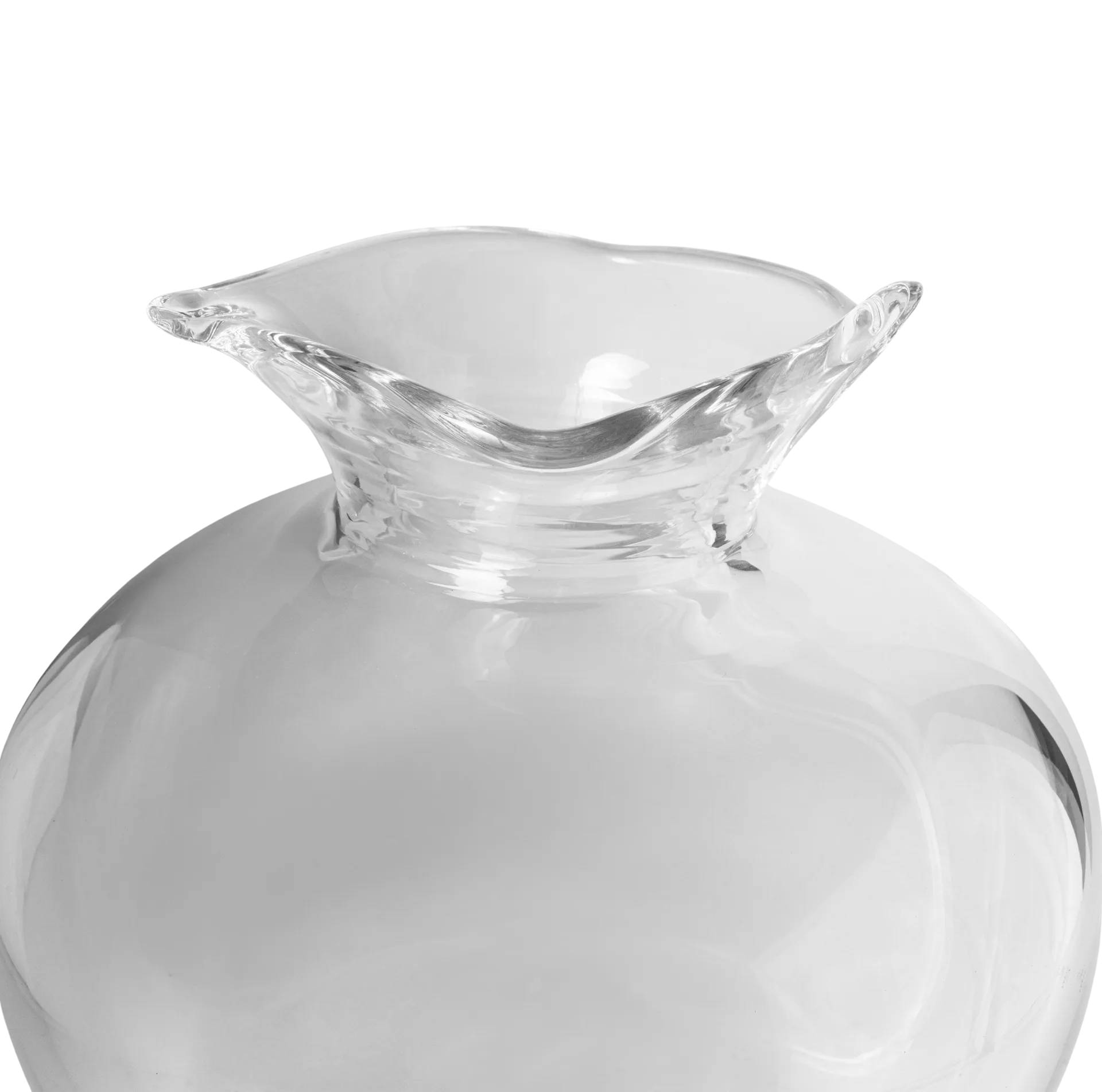 Hilke X Skruf Perla Vase, Klar Hilke Collection