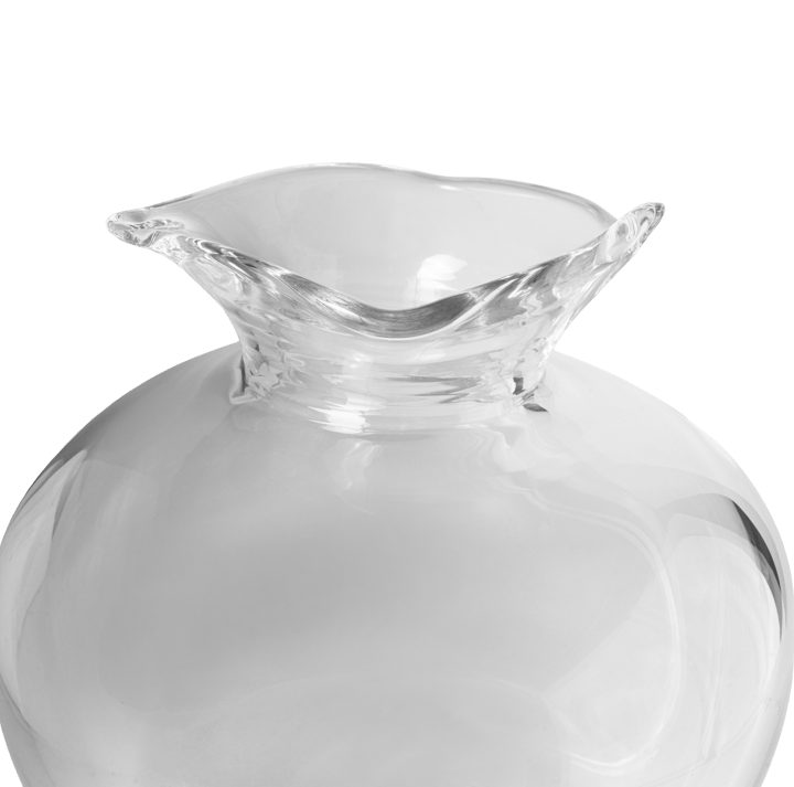 Hilke X Skruf Perla Vase, Klar Hilke Collection