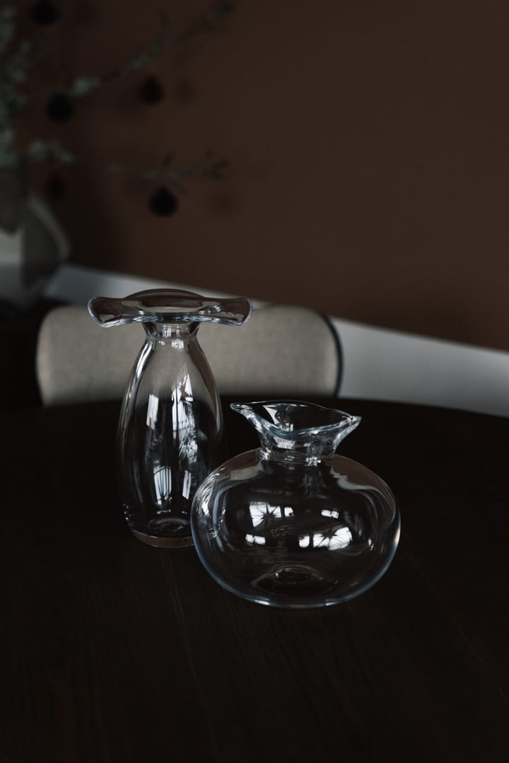 Hilke X Skruf Perla Vase, Klar Hilke Collection