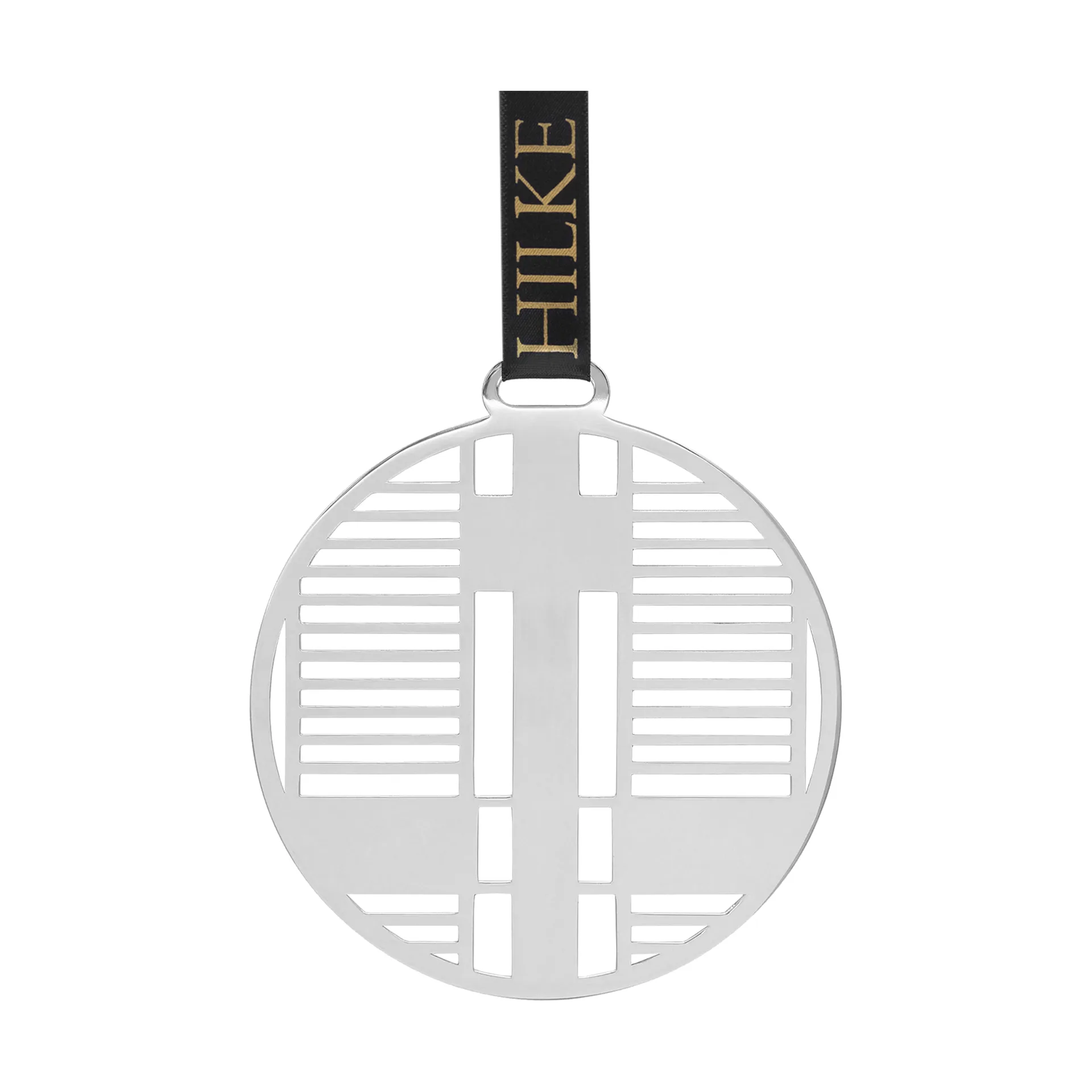 Piano Baumschmuck, Messing vernickelt Hilke Collection