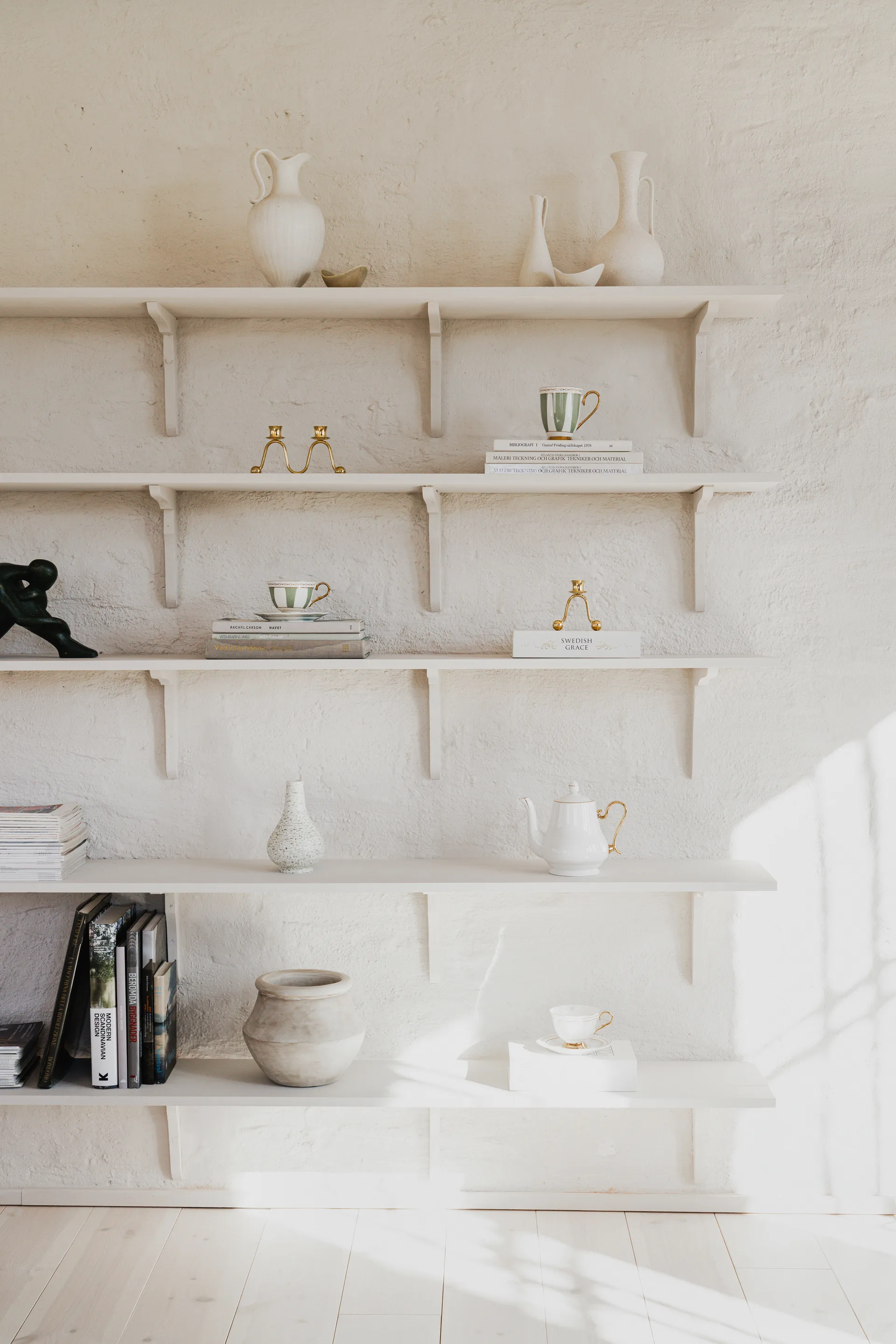 Strisce Salvia Tasse mit Untertasse, 22 cl Hilke Collection