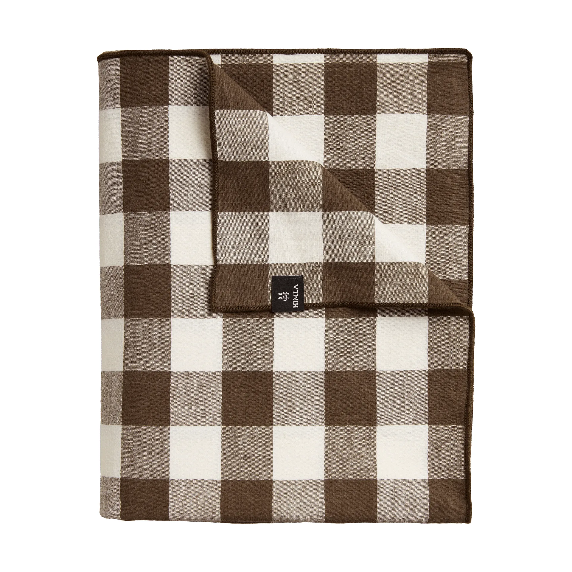 Bettyhill Tischdecke, Schokolade, 150x150 cm Himla