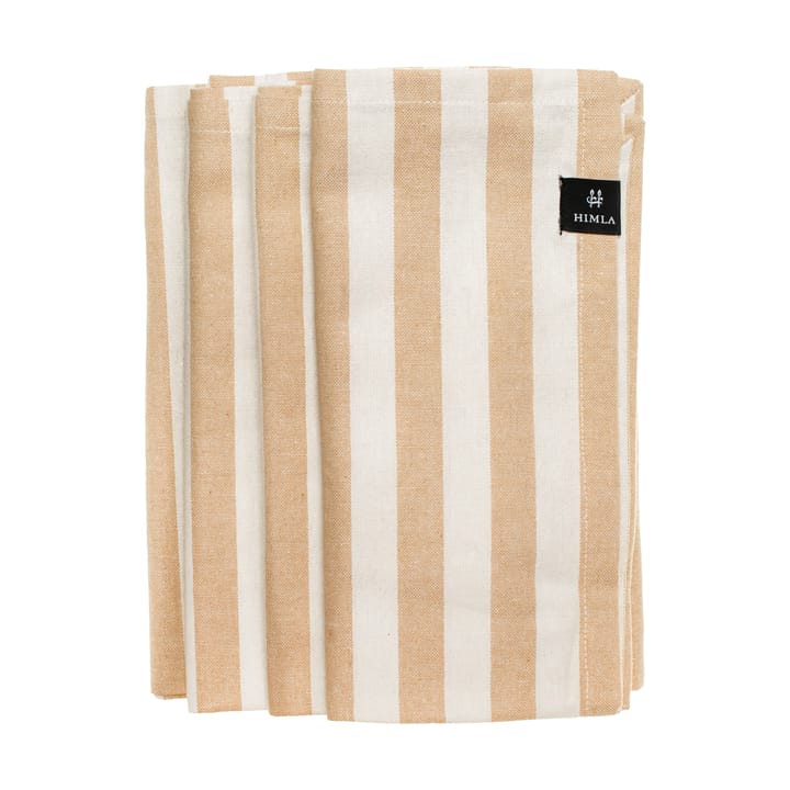 Bretagne Stoffserviette 50x50 cm 4er-Pack - Wheat - Himla