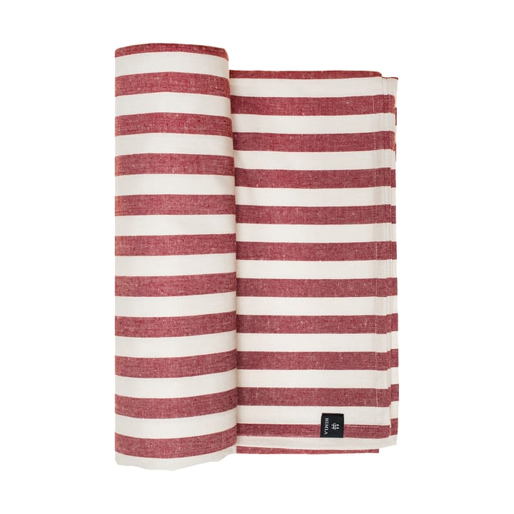 Bretagne Tischdecke - Deep red, 145x250 cm - Himla
