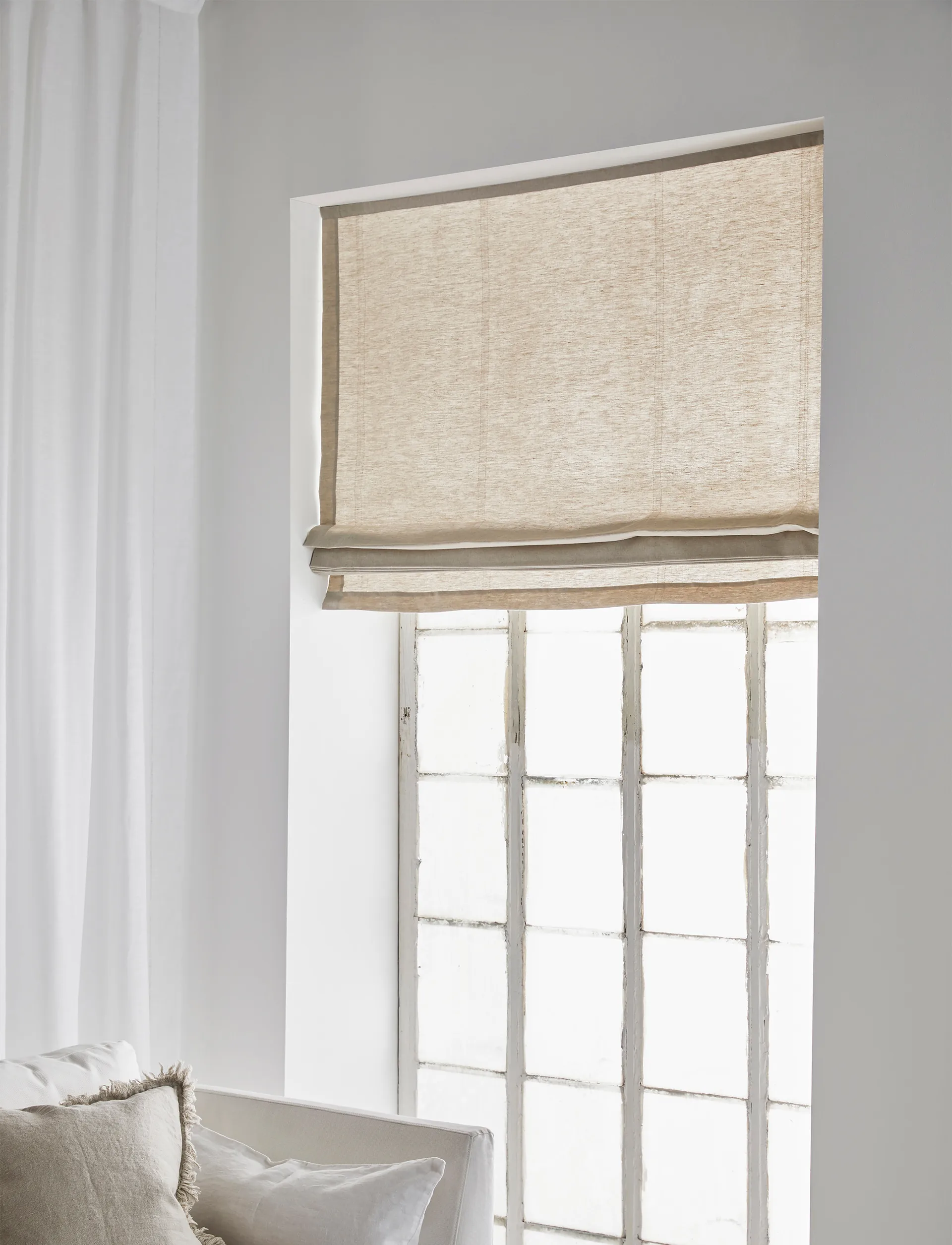 Ebba Rollgardine 160 x 180cm, Natural Himla