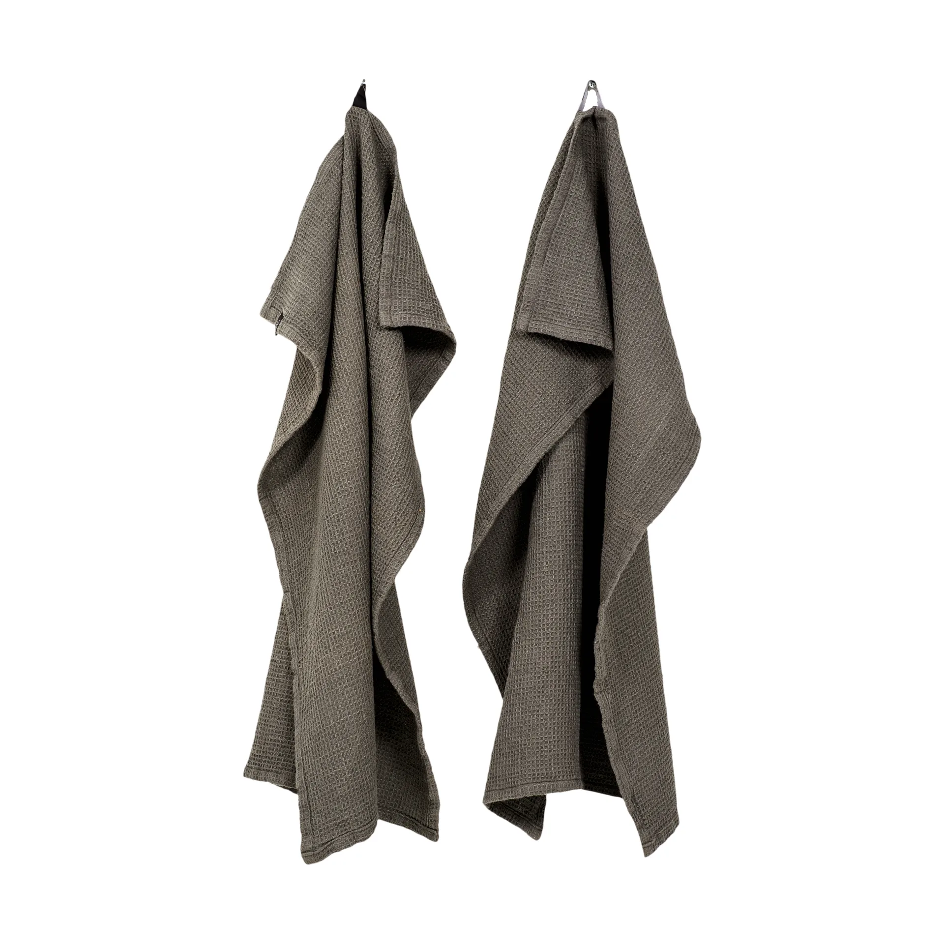 Hetty Geschirrtuch50x70 cm 2er-Pack, Charcoal Himla