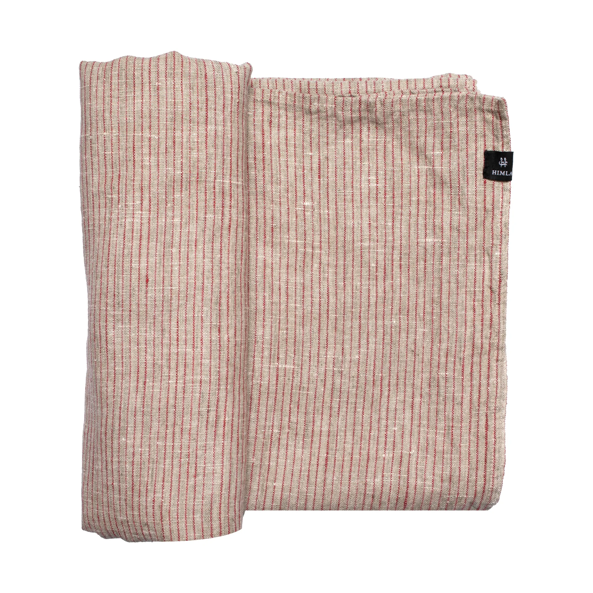 Linus Tischdecke 145 x 250cm, True red-natural Himla