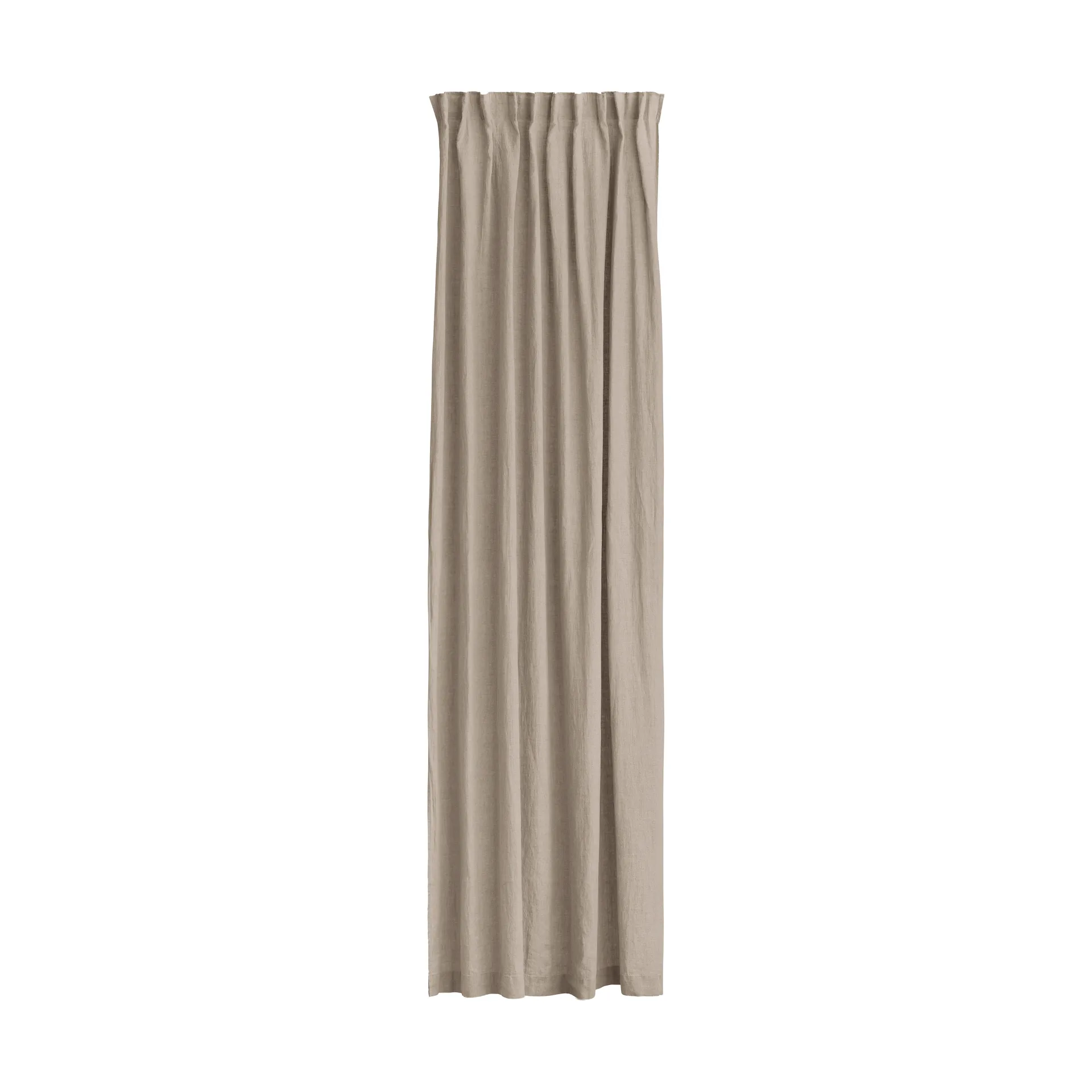 Sunrise Gardine mit Faltenband 140x250 cm, Vintage (Grau) Himla