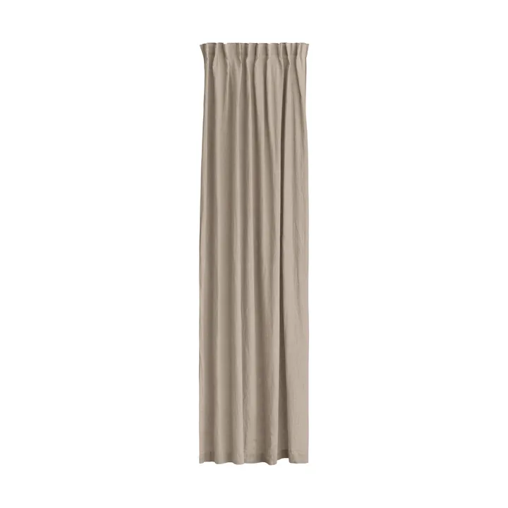 Sunrise Gardine mit Faltenband 280x250 cm - Vintage (Grau) - Himla