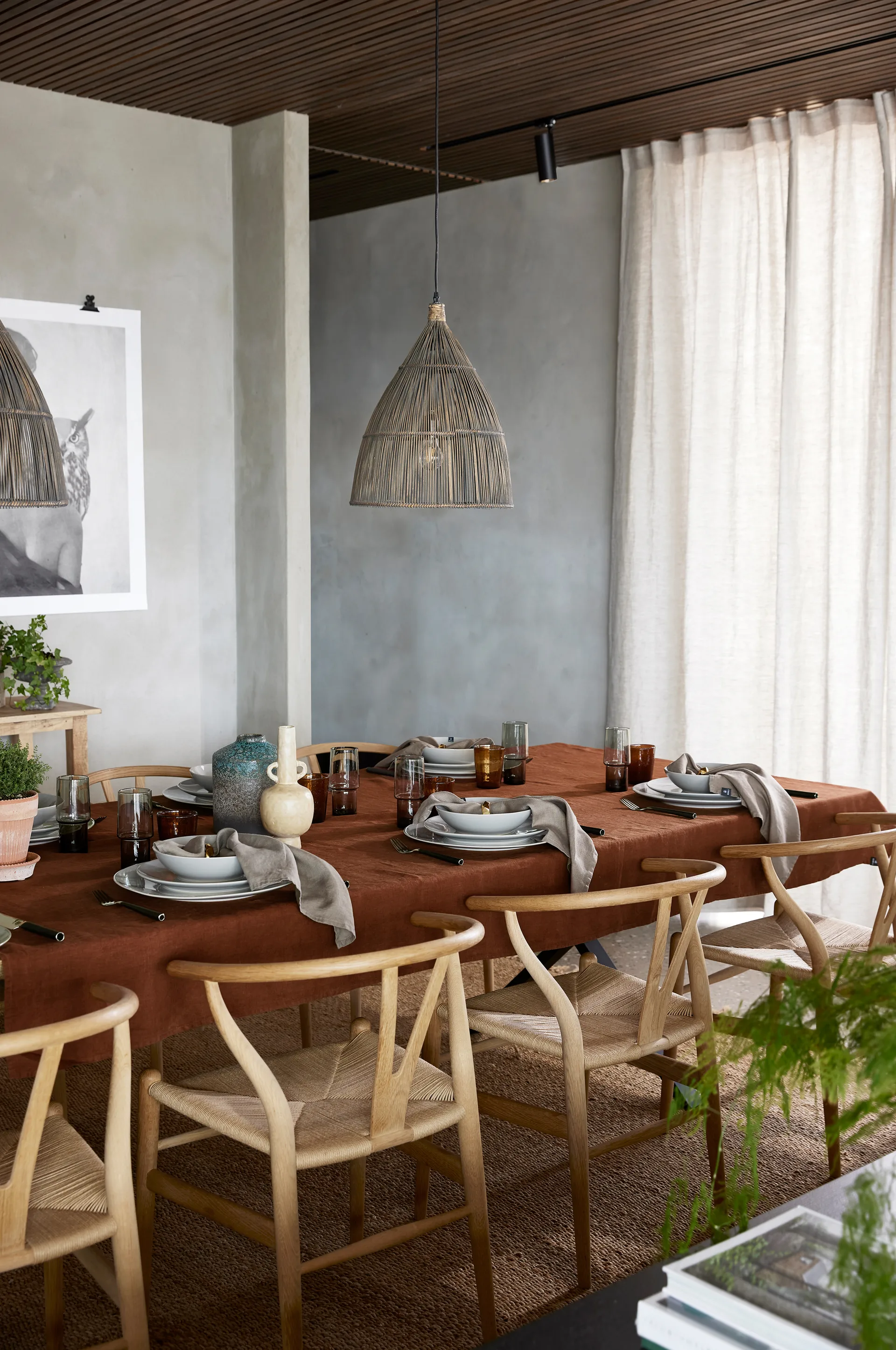 Sunshine Gardine mit Faltenband 140 x 290cm, Oatmeal (natur) Himla