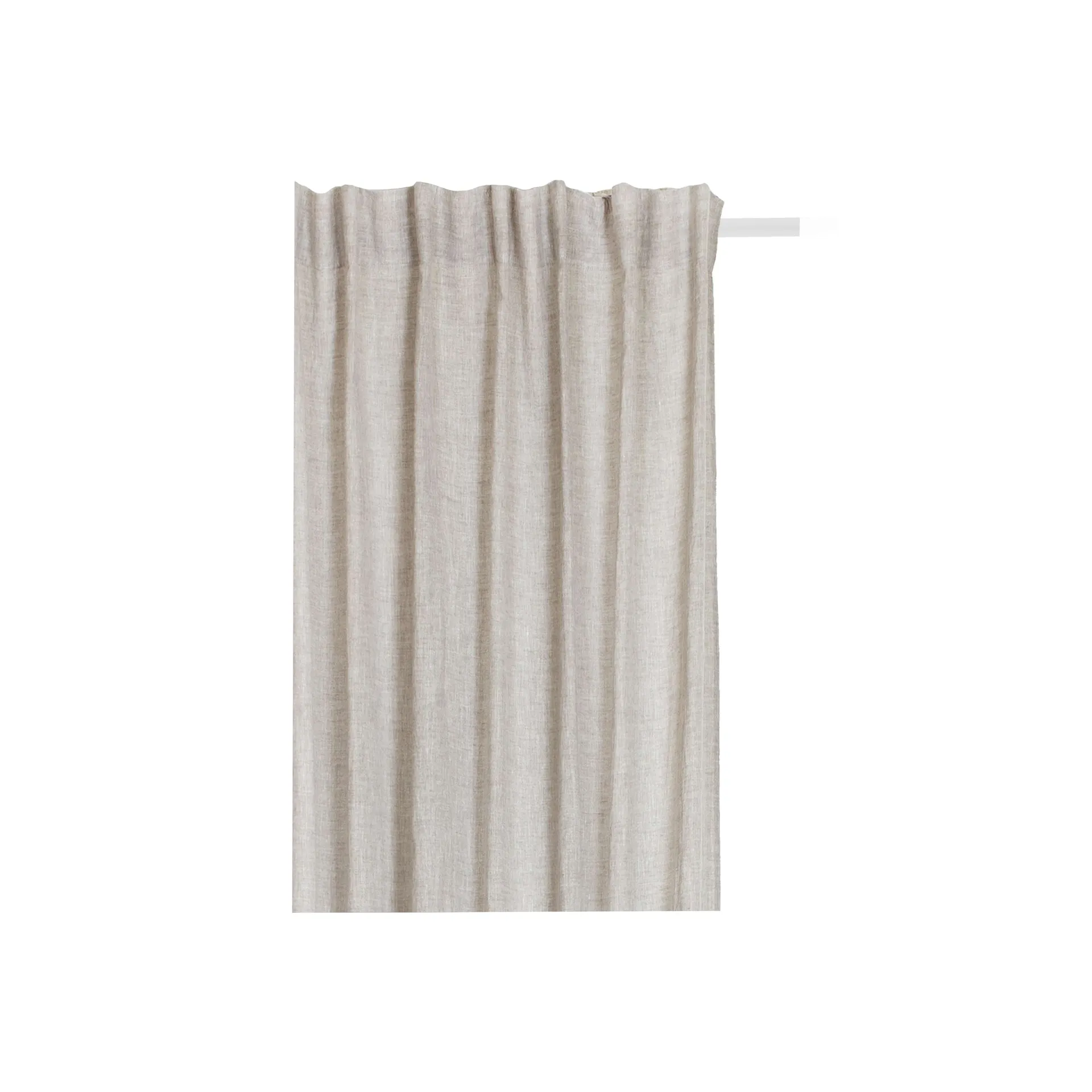 Sunshine Gardine mit Faltenband 140x250 cm, Oatmeal Himla