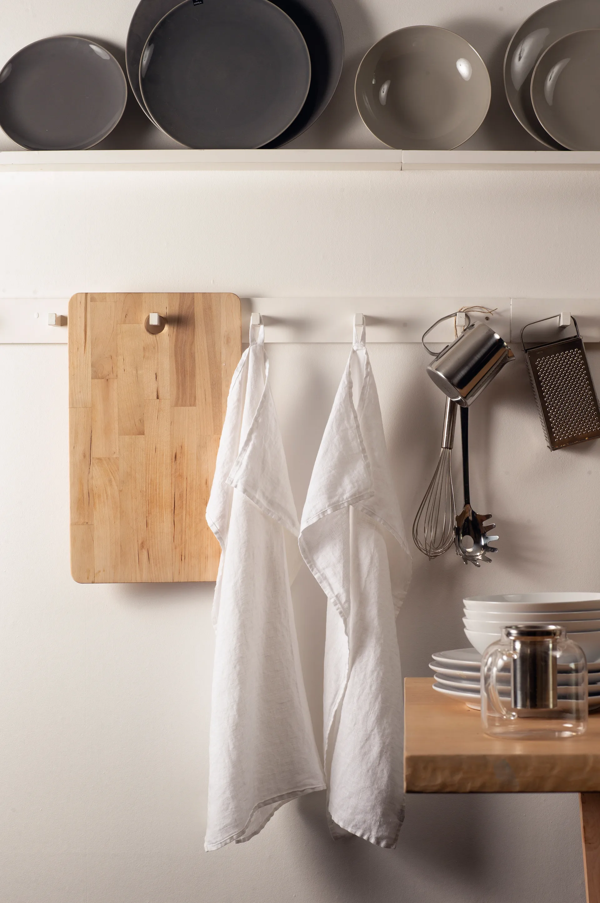 Sunshine Geschirrtuch 2er Pack, White Himla