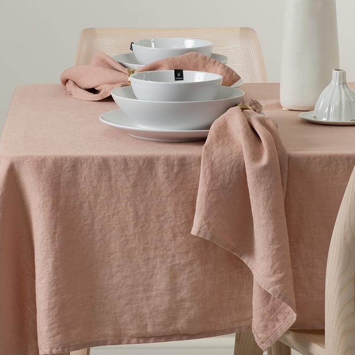 Sunshine Leinenservietten 4er-Pack, Nude (Rosa) Himla