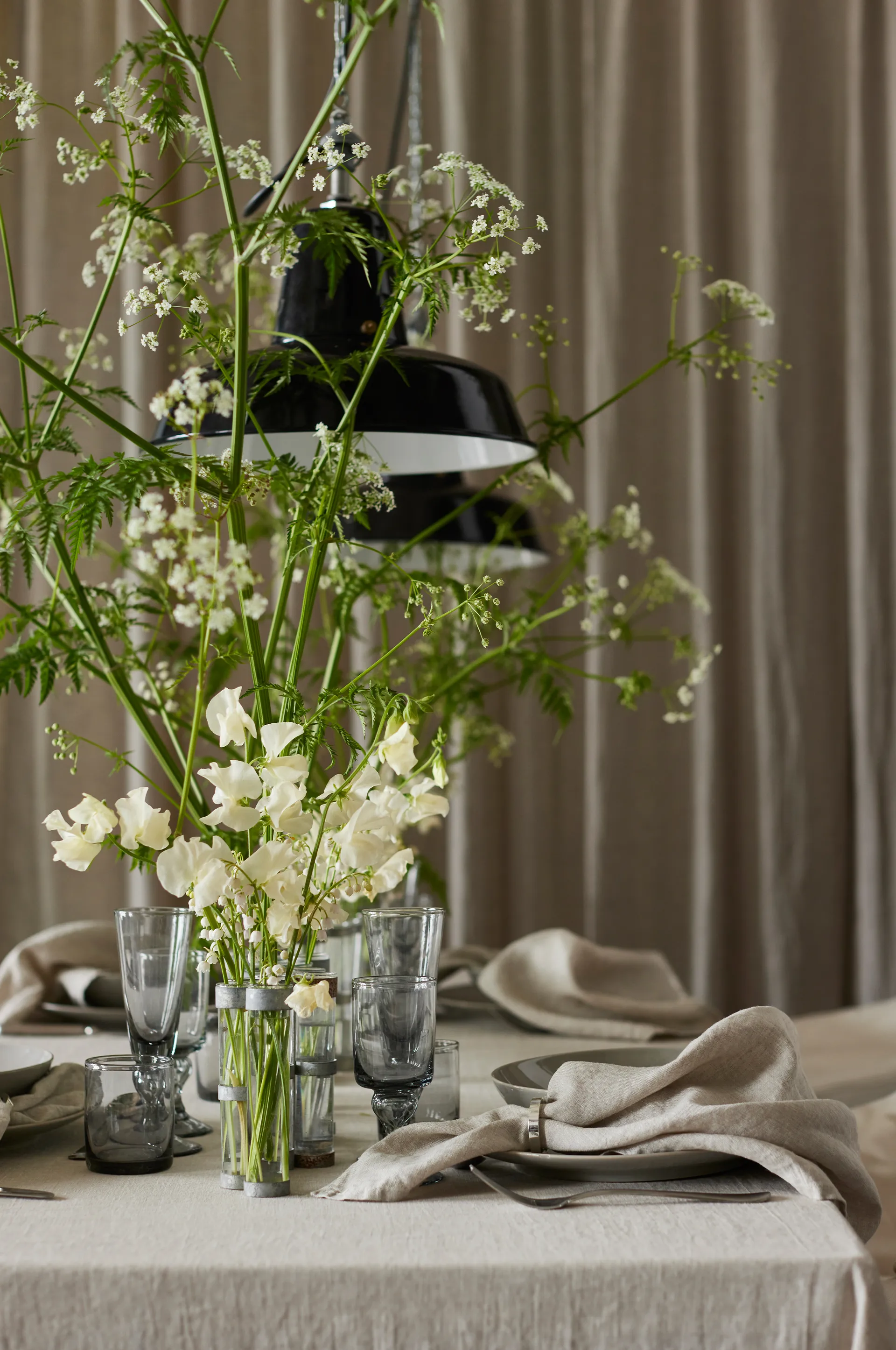 Sunshine Leinenservietten 4er-Pack, Oatmeal (natur) Himla