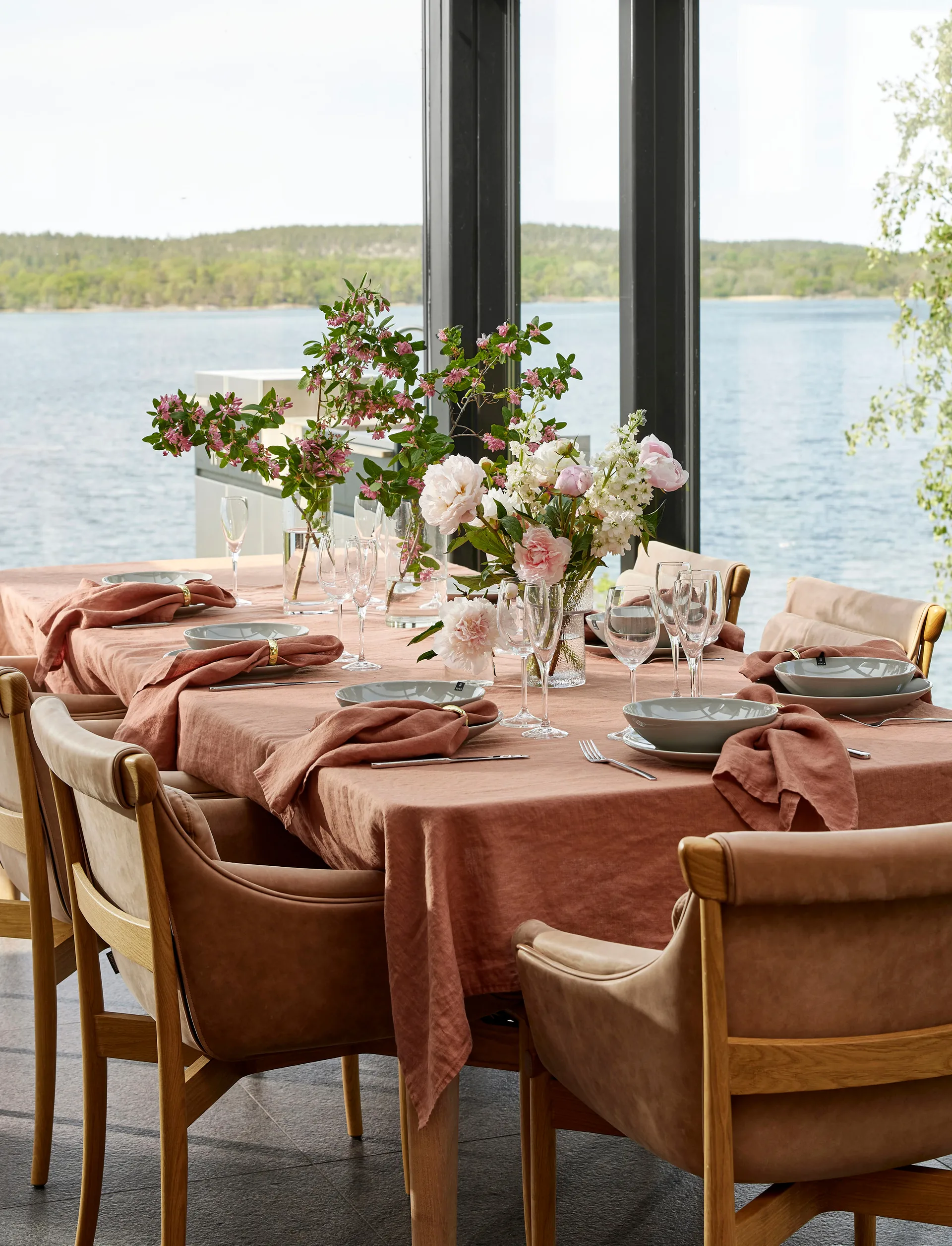 Sunshine Tischdecke, Grounded, 145x250 cm Himla