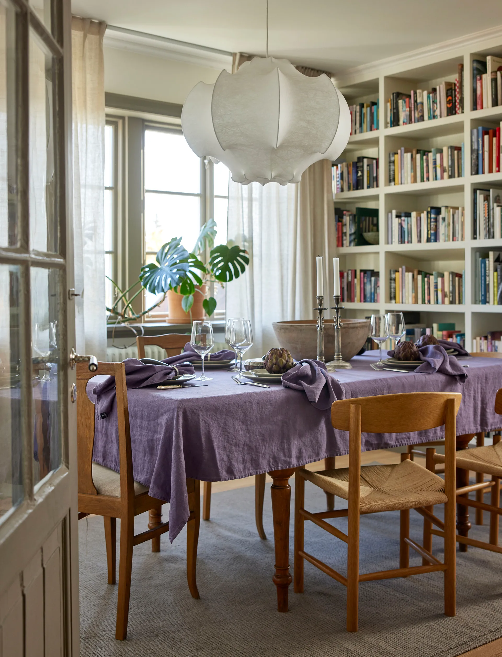 Sunshine Tischdecke, Lavender, 145x330 cm Himla