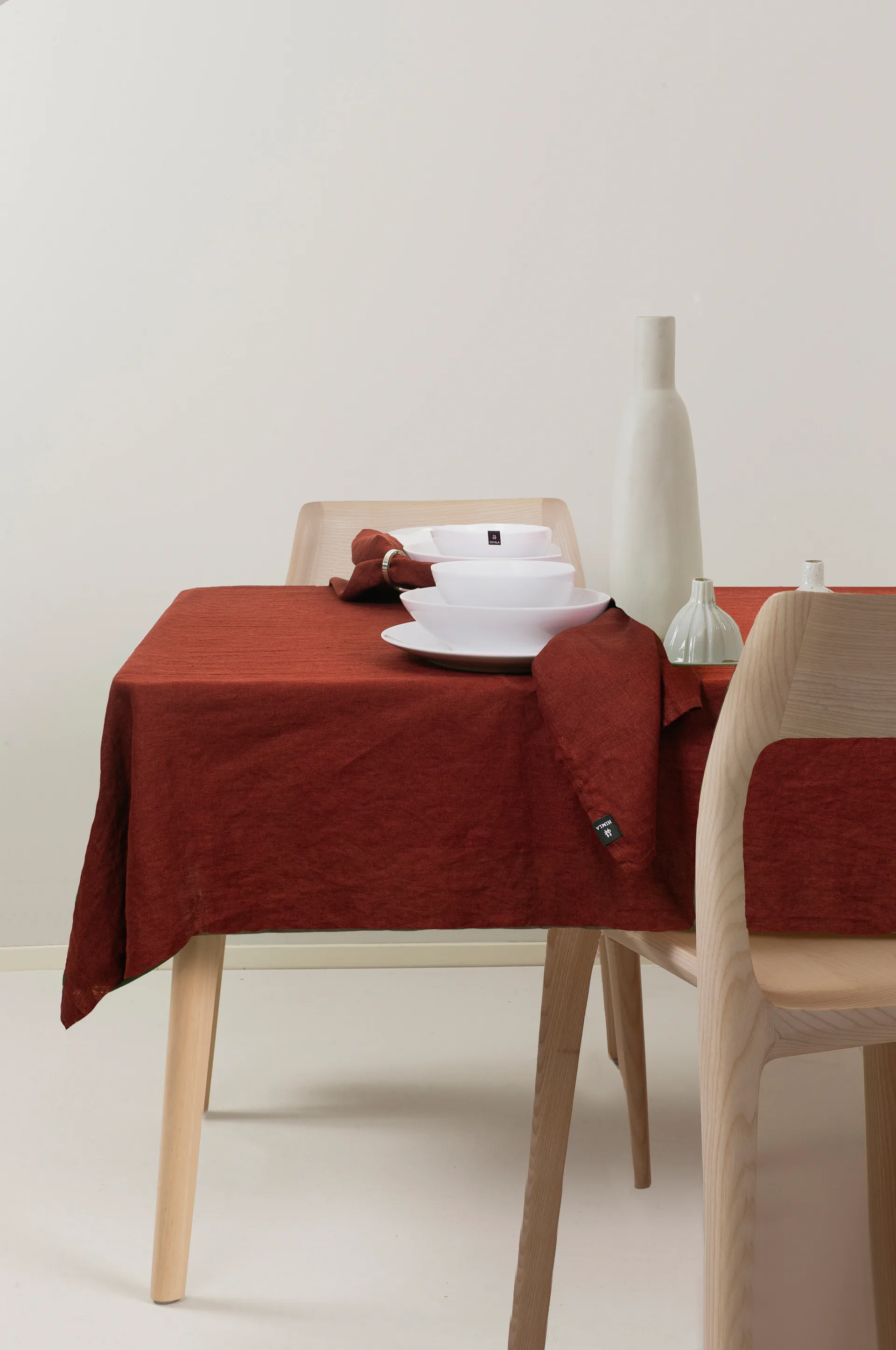 Sunshine Tischtuch 140 x 250cm, Lingonberry (rot) Himla