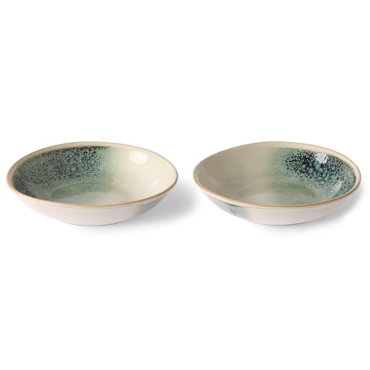 70's Curry Schale 21,7 x 21cm 2er Pack - Mist - HKliving