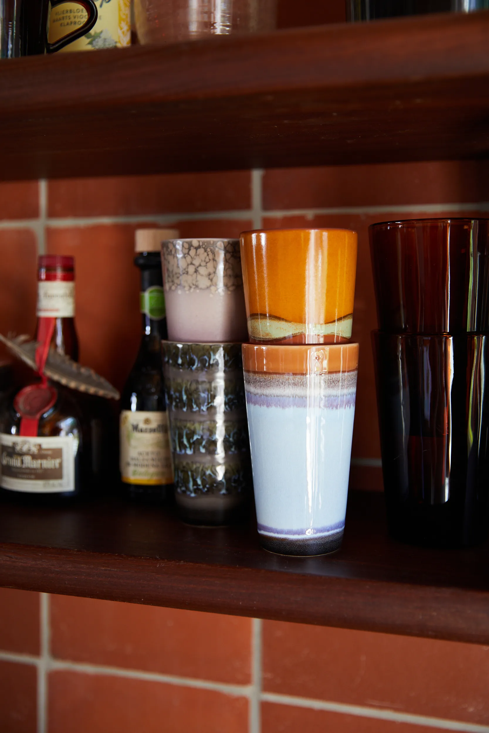 70's Latte Tasser 28cl 2-teilig, Clash HKliving