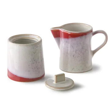 70's Milchkanne und Zuckerschale - Frost - HKliving