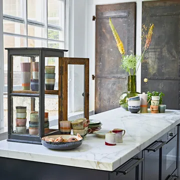 70's Milchkanne und Zuckerschale - Frost - HKliving