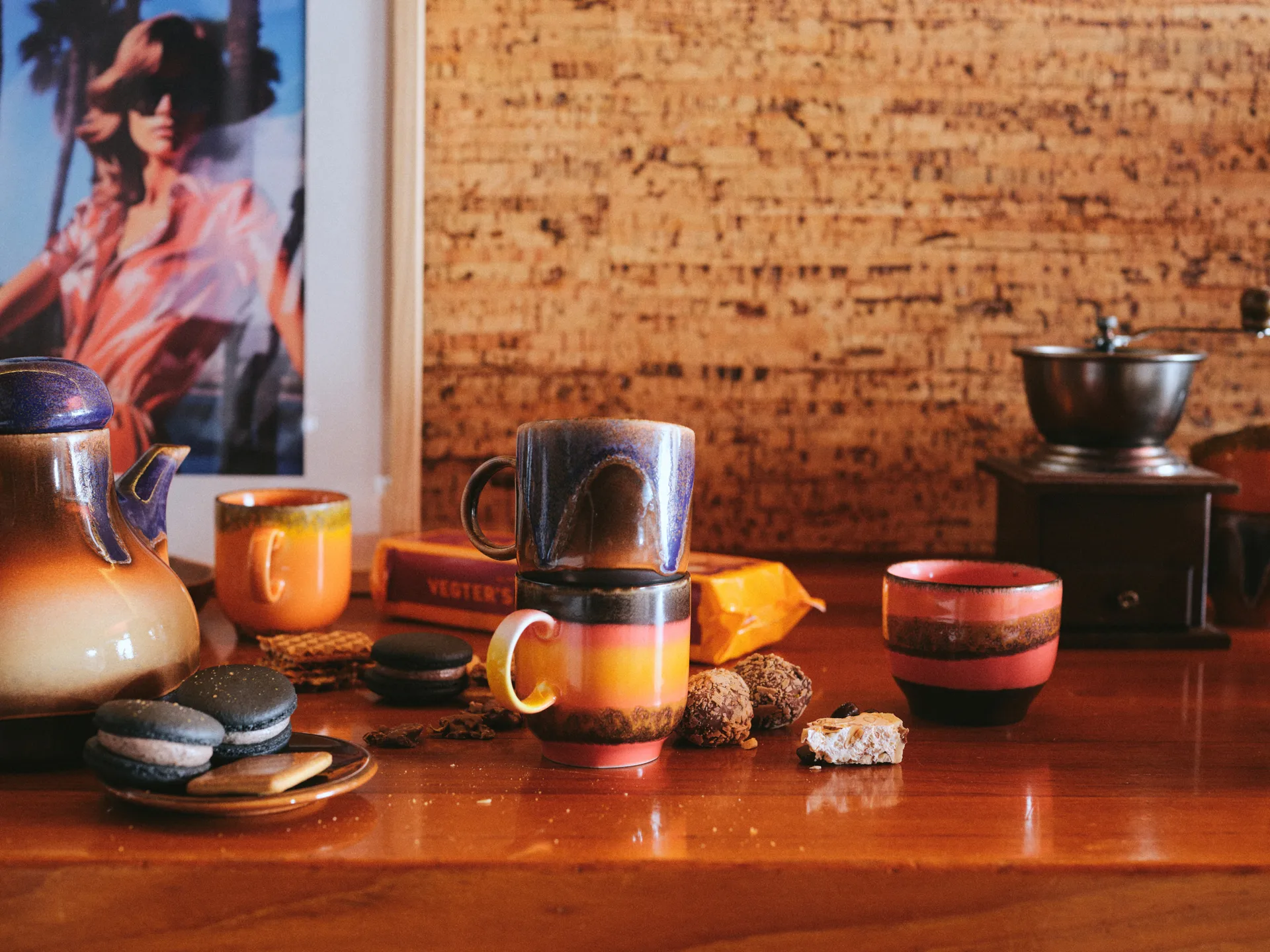 70's Tasse 25 cl 4er-Pack, Brazil HKliving