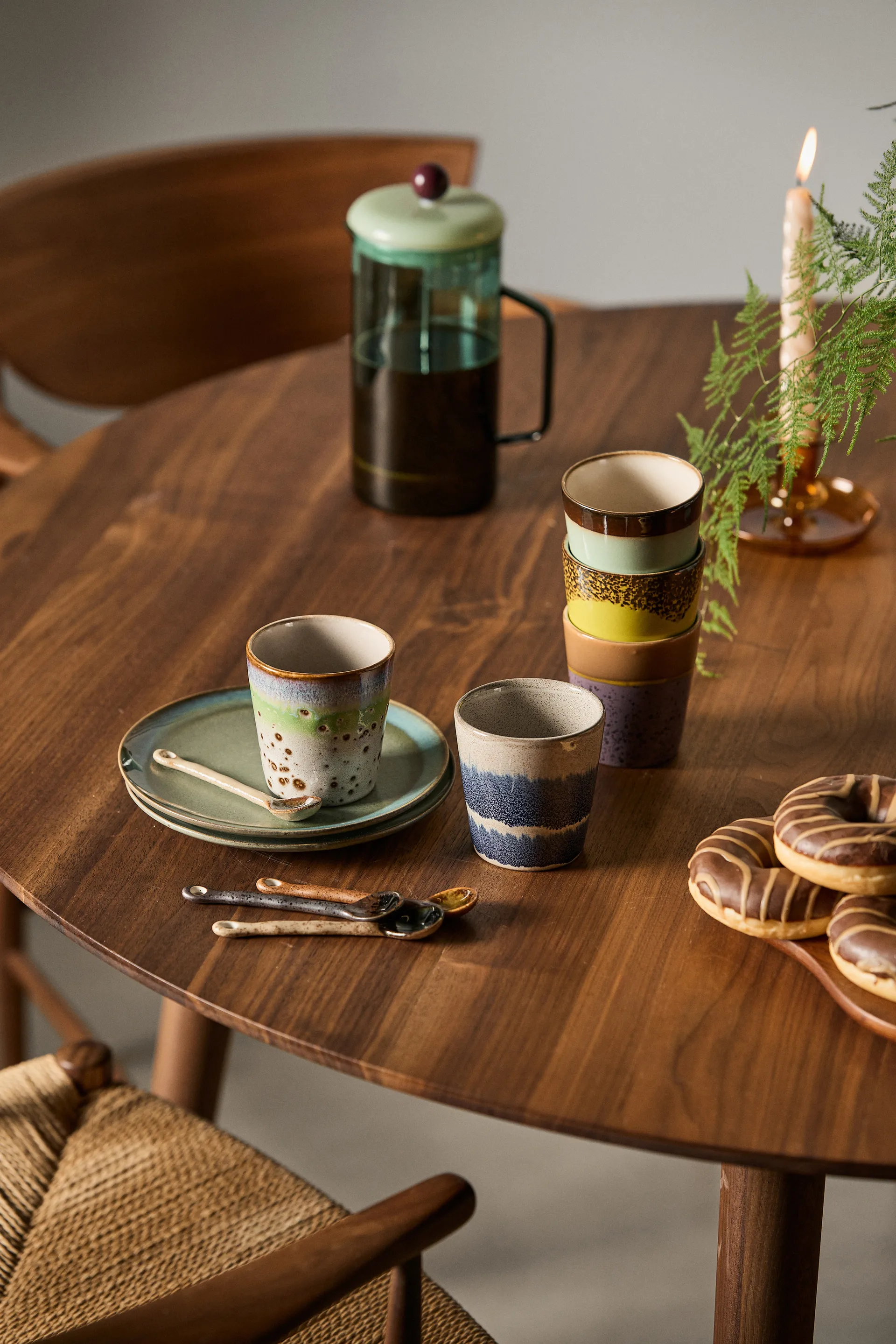 70's Tasse 6er Pack, Multi HKliving