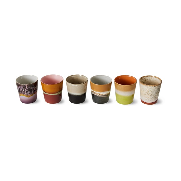 70's Tasse 6er Pack - Soil - HKliving