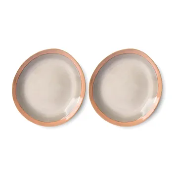 70's Teller 22cm 2er Pack - Earth - HKliving