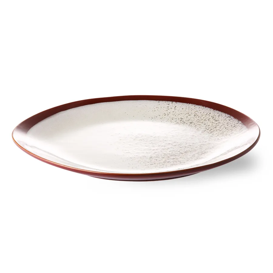 70's Teller Ø27,5cm 2er Pack, Frost HKliving