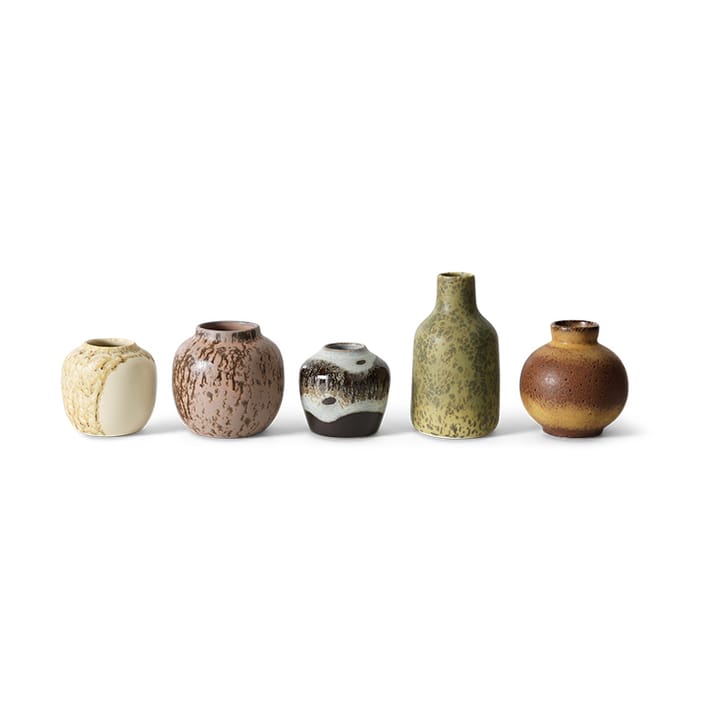 70's Vasen klein 5-teilig - Pursuit - HKliving