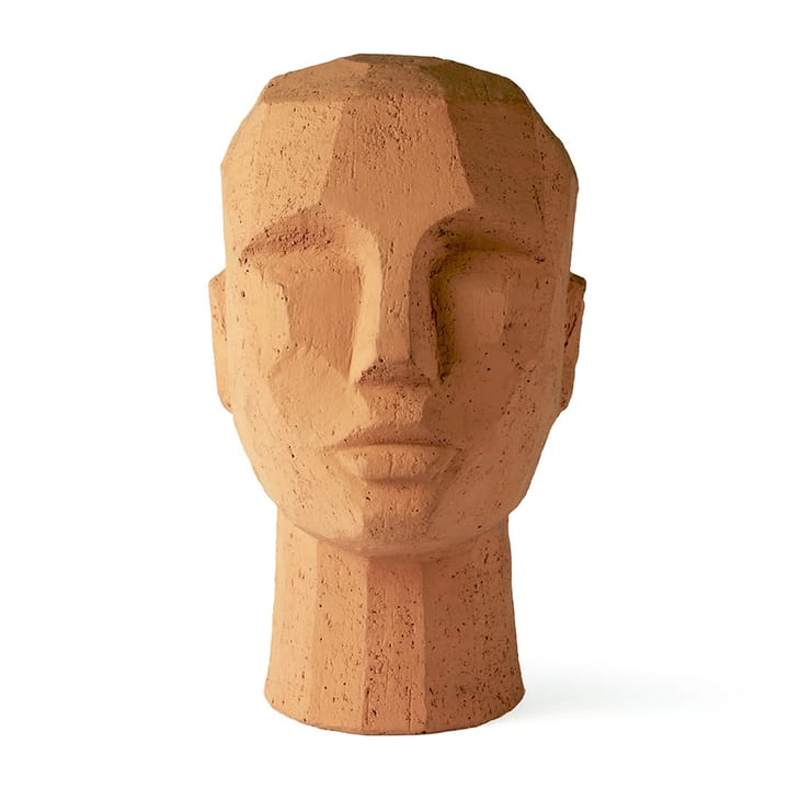 Abstract Kopfskulptur 18x15x25 cm, Terrakotta HKliving