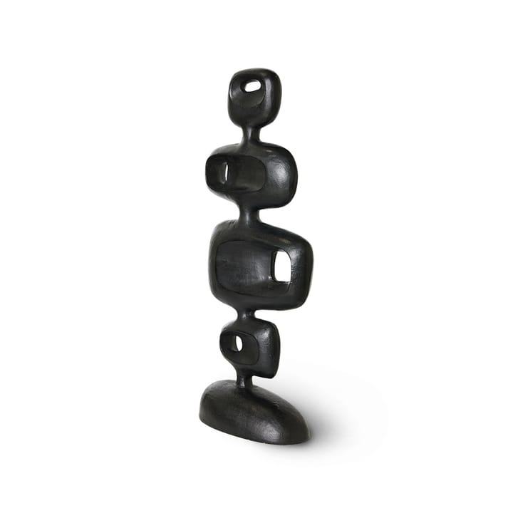 Aluminium sculpture 80cm, Heavy black HKliving