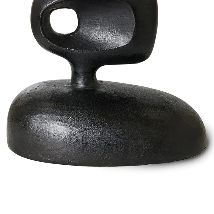 Aluminium sculpture 80cm, Heavy black HKliving