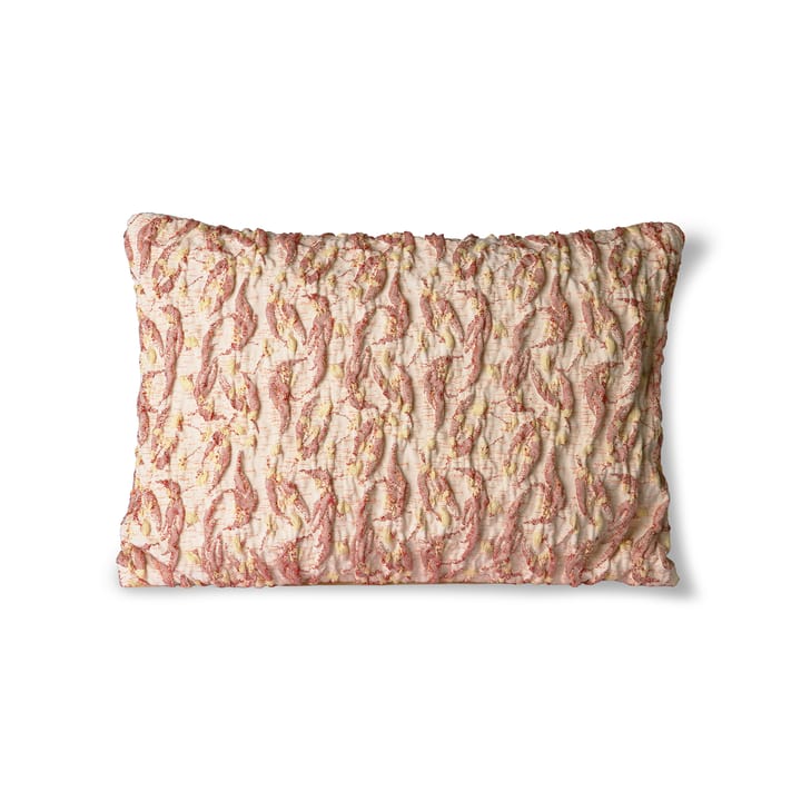 Floral Kissen 30 x 40cm, Burgundy-gelb HKliving