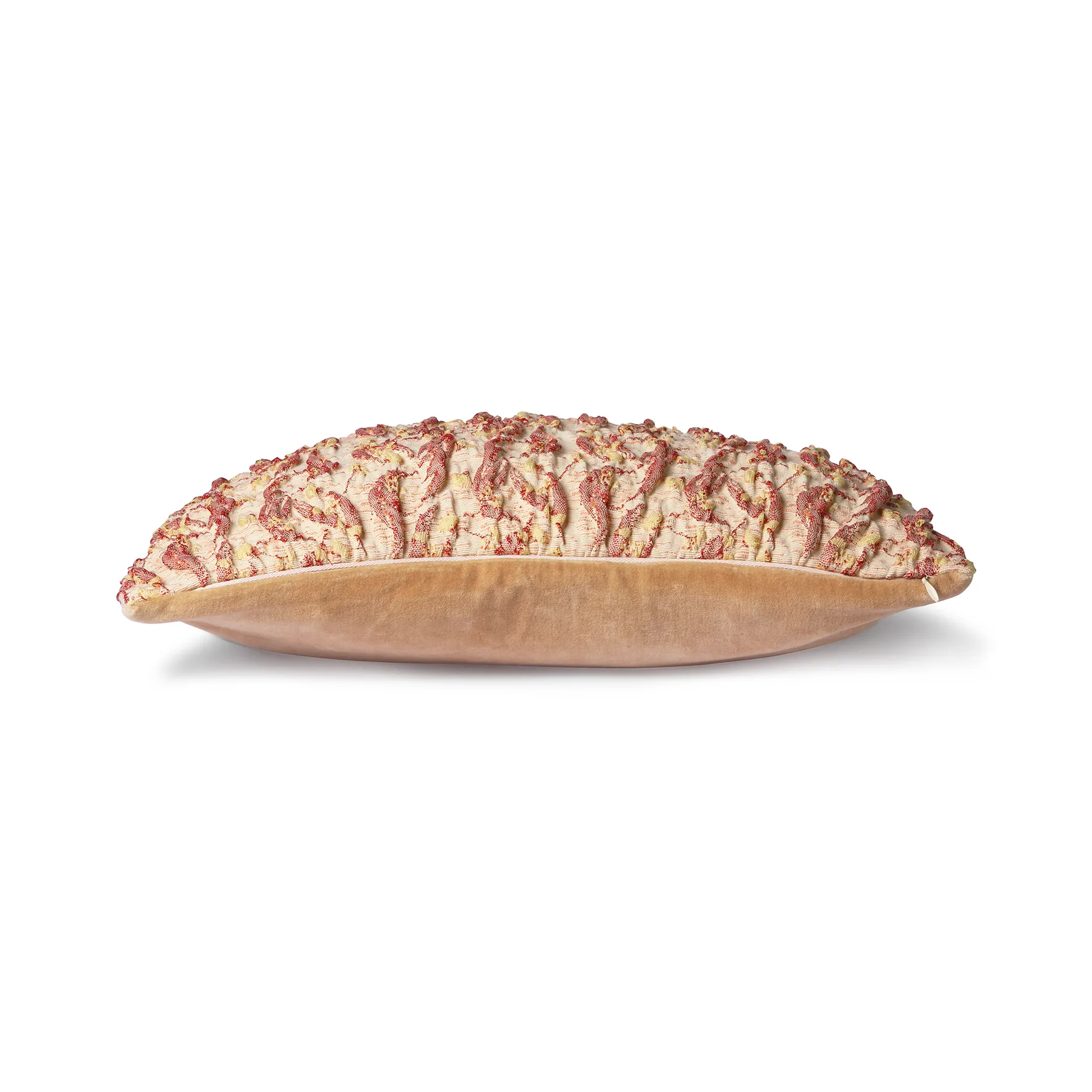 Floral Kissen 30 x 40cm, Burgundy-gelb HKliving