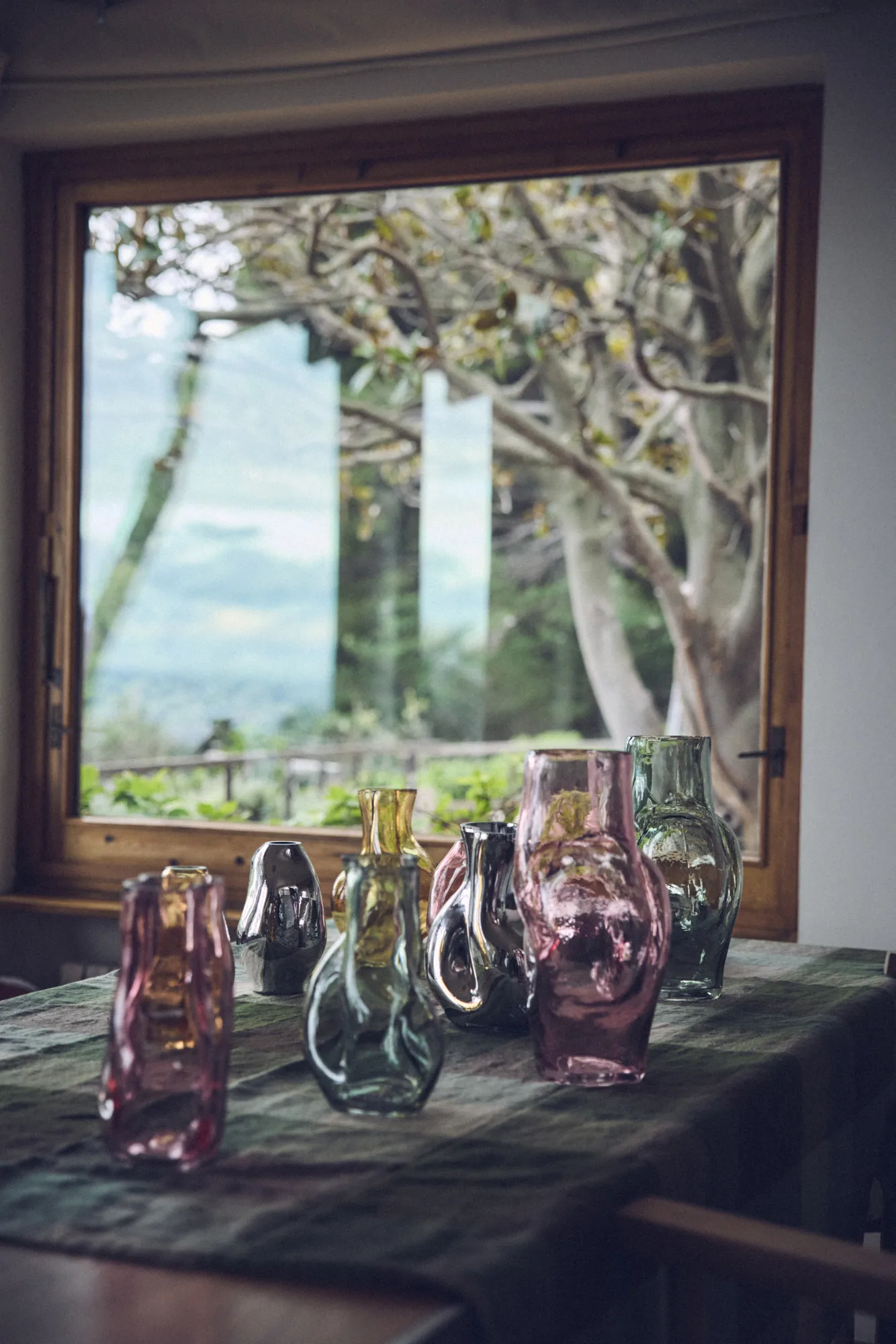 Gleam Vase high, Olive HKliving