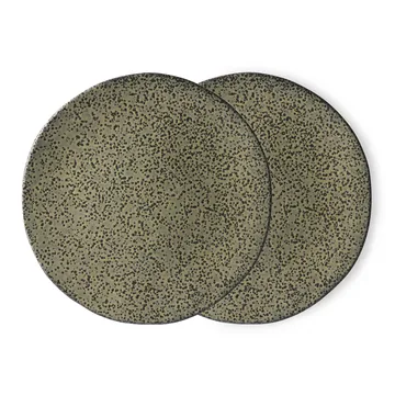 Gradient Teller 29cm 2er Pack - Grün - HKliving