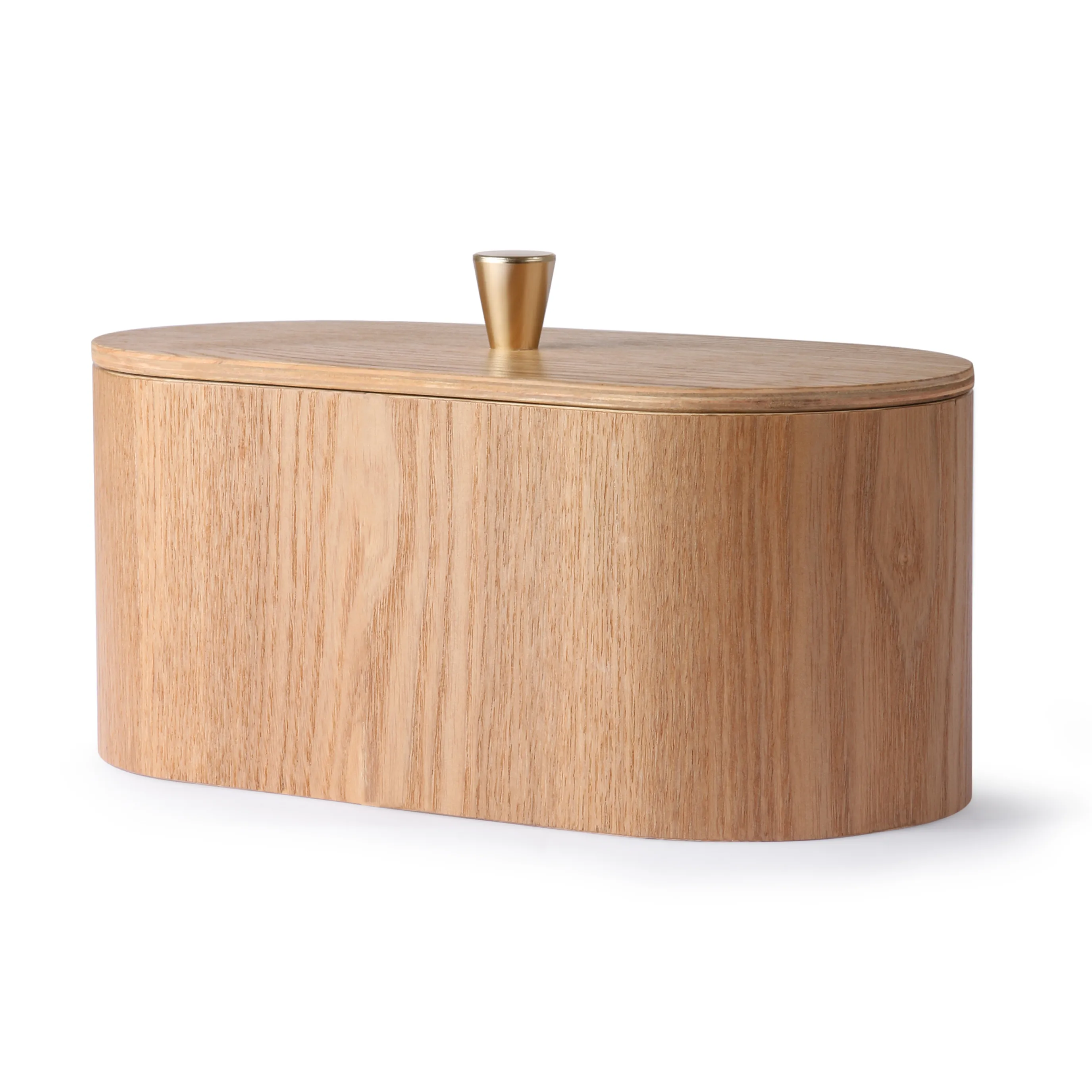 HKliving Holzkiste mit Deckel