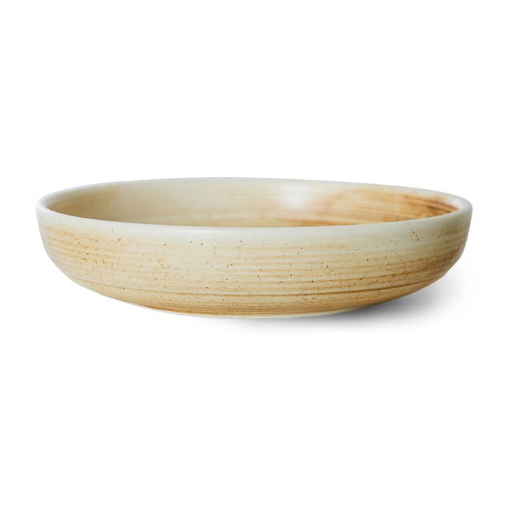 Home Chef tiefer Teller large Ø21,5cm - Rustic cream-brown - HKliving